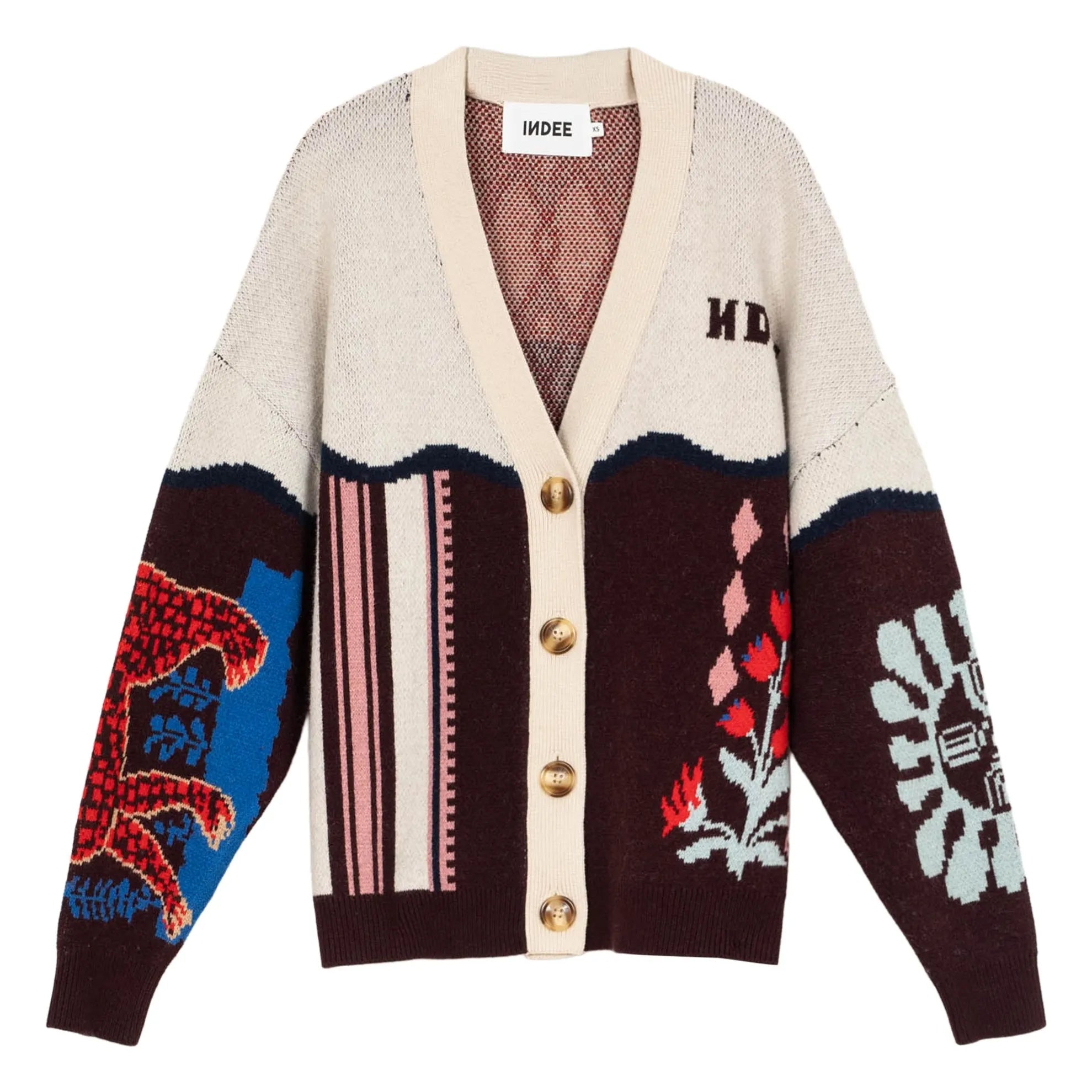 Indee - Timberlake Cardigan | Burgundy