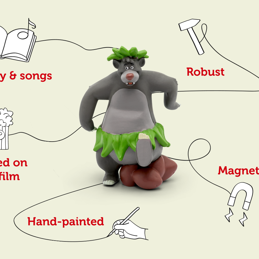 Tonies - Disney The Jungle Book English Audio Figure