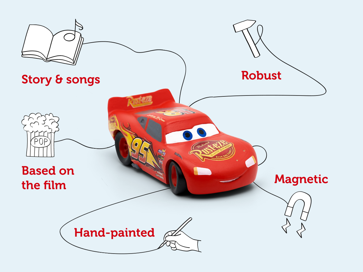 Tonies - Disney Pixar Cars English Audio Figure