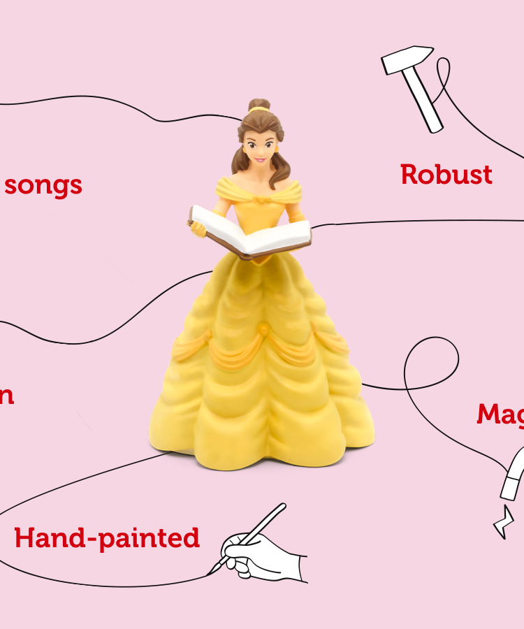 Tonies - Disney Princesses Beauty and the Beast English Audio Figure