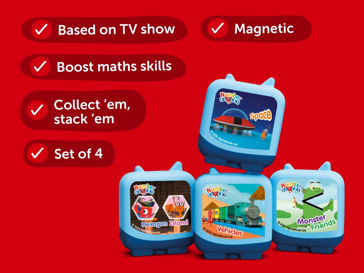 Tonies - Learning with English Numberblocks Audio Figure