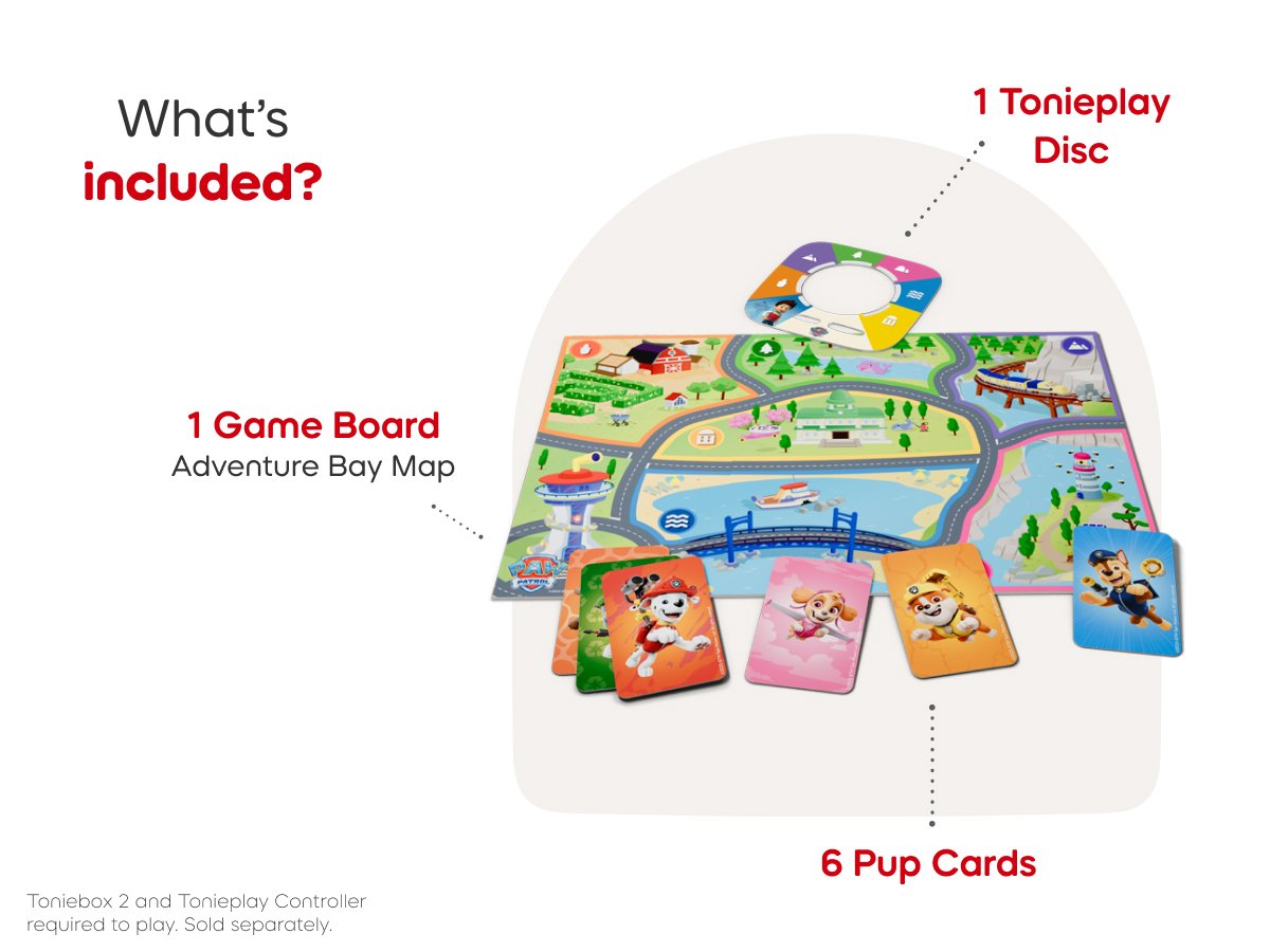 Tonies - Paw Patrol: Rescue Heroes English Toniebox 2 Game