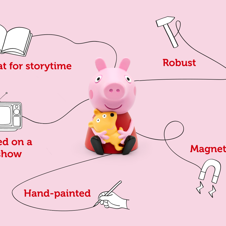 Tonies - Peppa Pig On the Road English Audio Figure