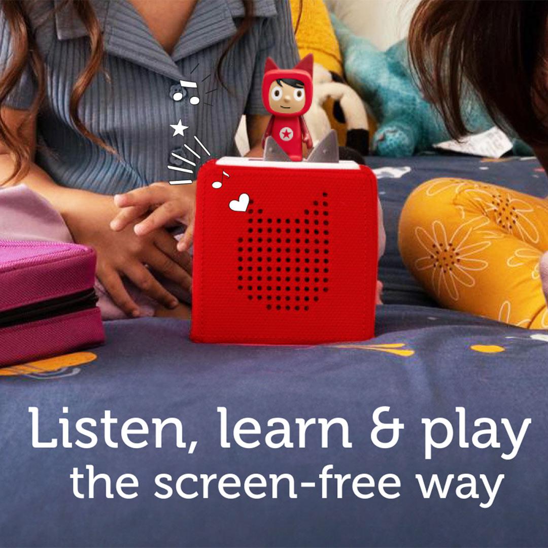Tonies Toniebox - Red-Audio Players- | Natural Baby Shower