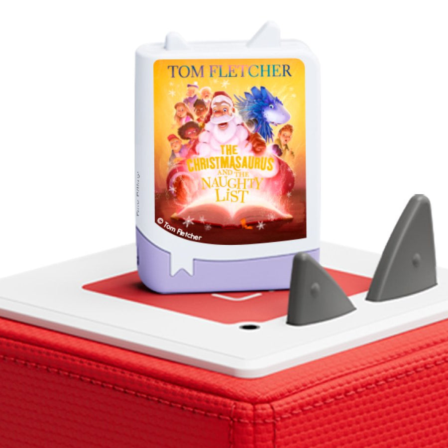 Tonies - Tom Fletcher Christmasaurus and the Naughty List Song English Audio Figure