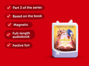 Tonies - Tom Fletcher Christmasaurus and The Naughty List Song English Song Audio Figure