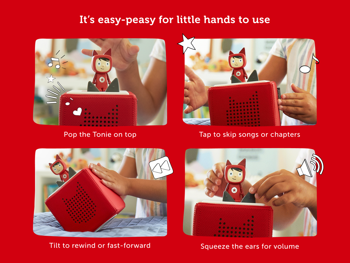 Tonies - Toniebox 1 Red Starter Set Box