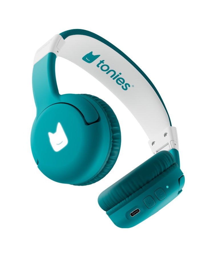 Tonies - Toniebox 2 Bluetooth Tropical Turquoise Foldable Kids Headphones