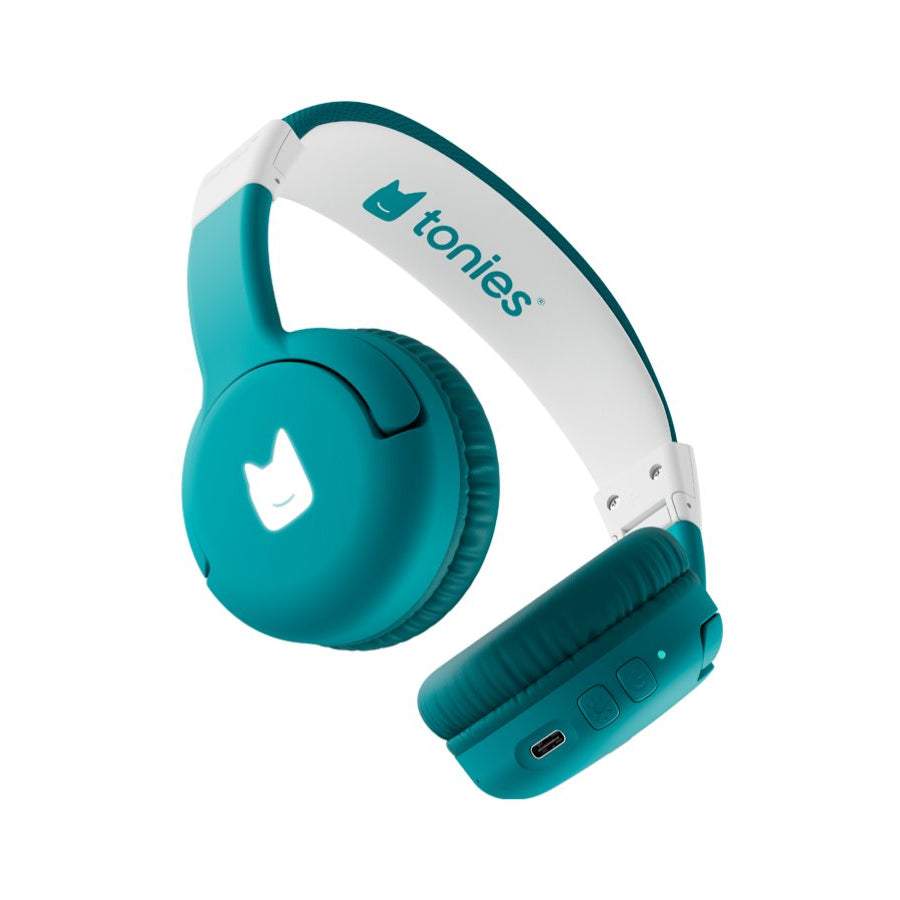 Tonies - Toniebox 2 Bluetooth Tropical Turquoise Foldable Kids Headphones