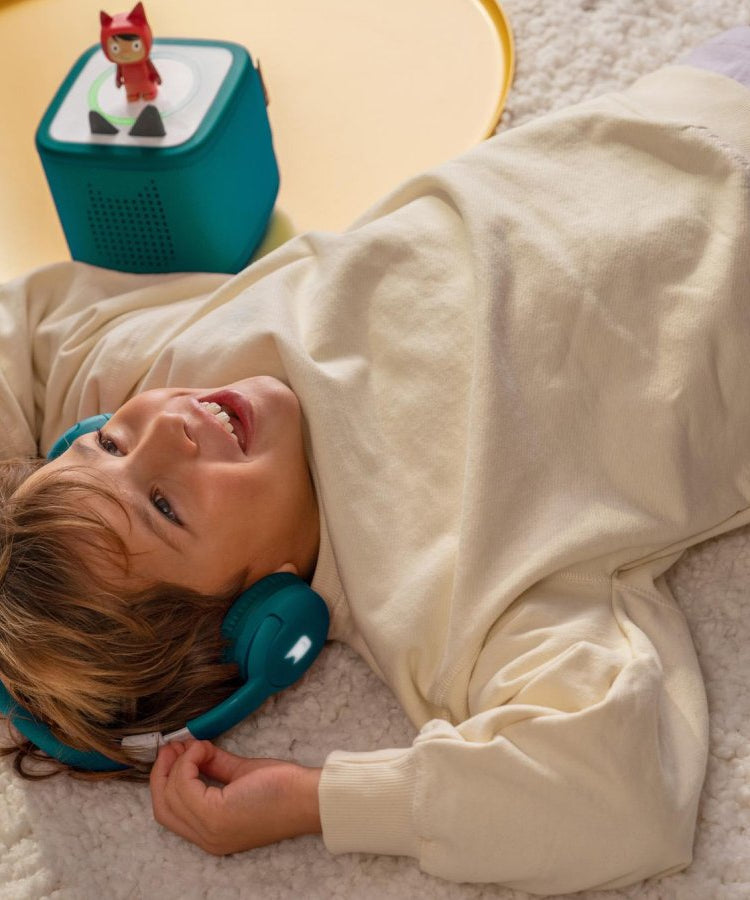 Tonies - Toniebox 2 Bluetooth Tropical Turquoise Foldable Kids Headphones