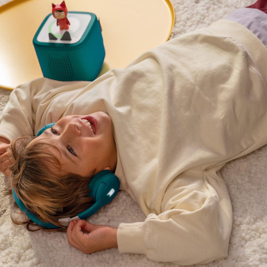 Tonies - Toniebox 2 Bluetooth Tropical Turquoise Foldable Kids Headphones