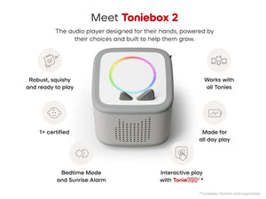 Tonies - Toniebox 2 Gray Starter Set Box