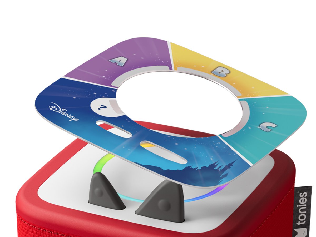 Tonies - Tonieplay Disney Knowledge Quiz Kingdom English Toniebox 2 Game