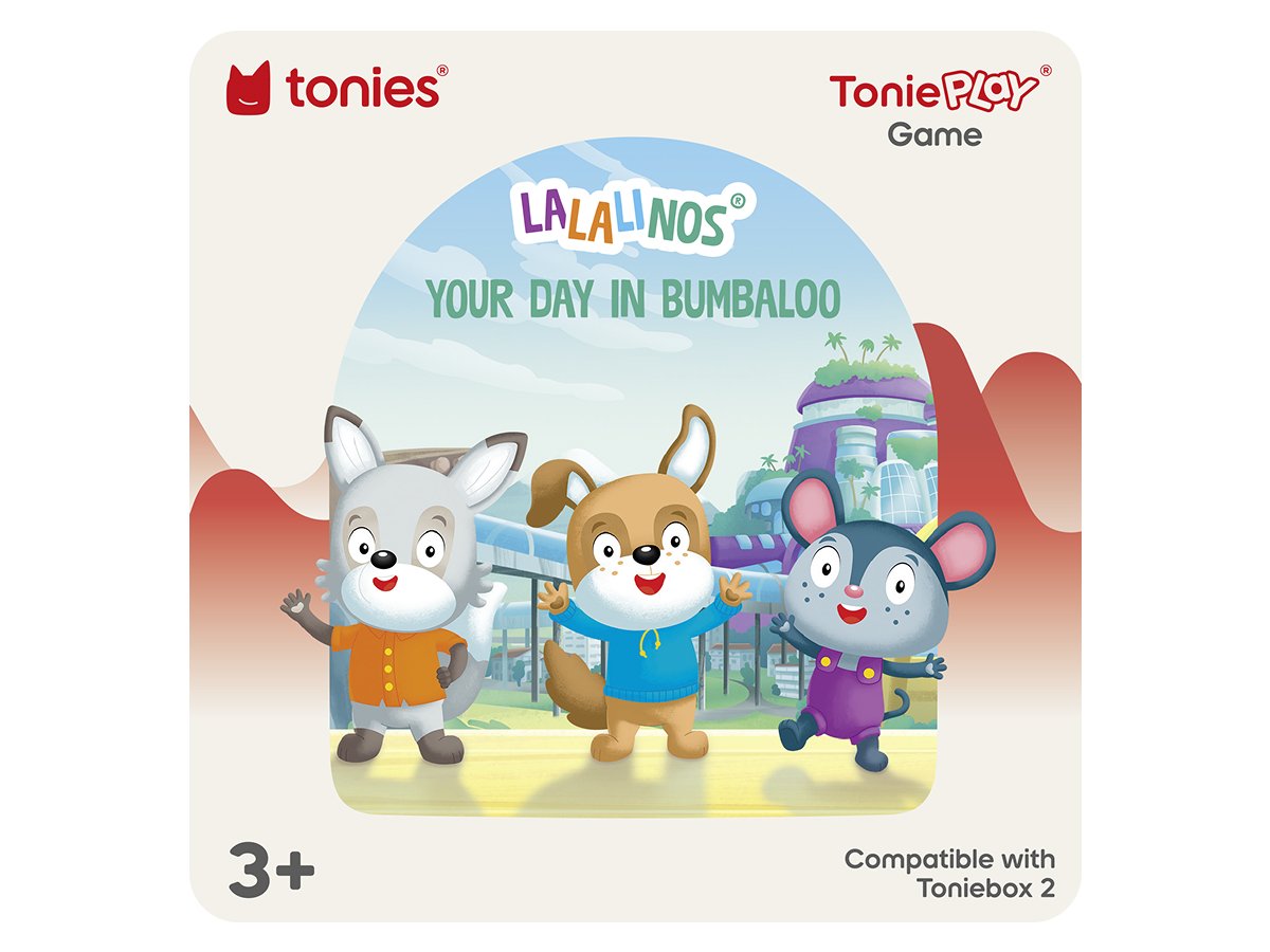 Tonies - Tonieplay Lalalinos: Your Day at Bumbaloo! English Toniebox 2 Game