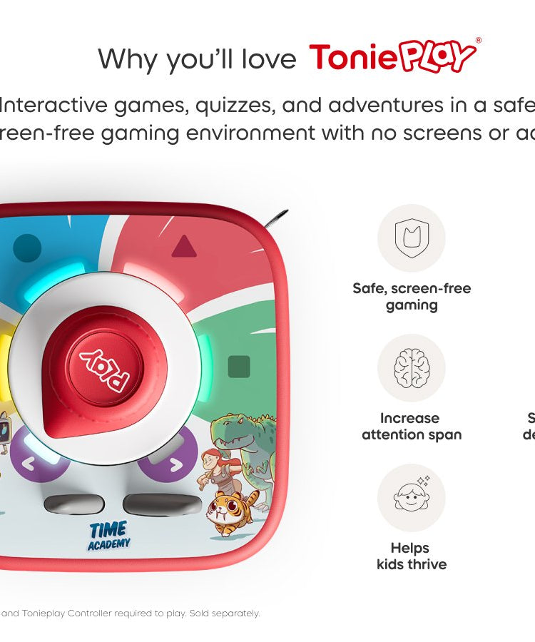 Tonies - Tonieplay Time Academy English Toniebox2 Game