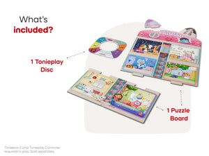 Tonies - Tonieplay Gabby and Friends with Time Academy English Toniebox 2 Games