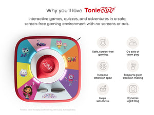 Tonies - Tonieplay Gabby and Friends with Time Academy English Toniebox 2 Games