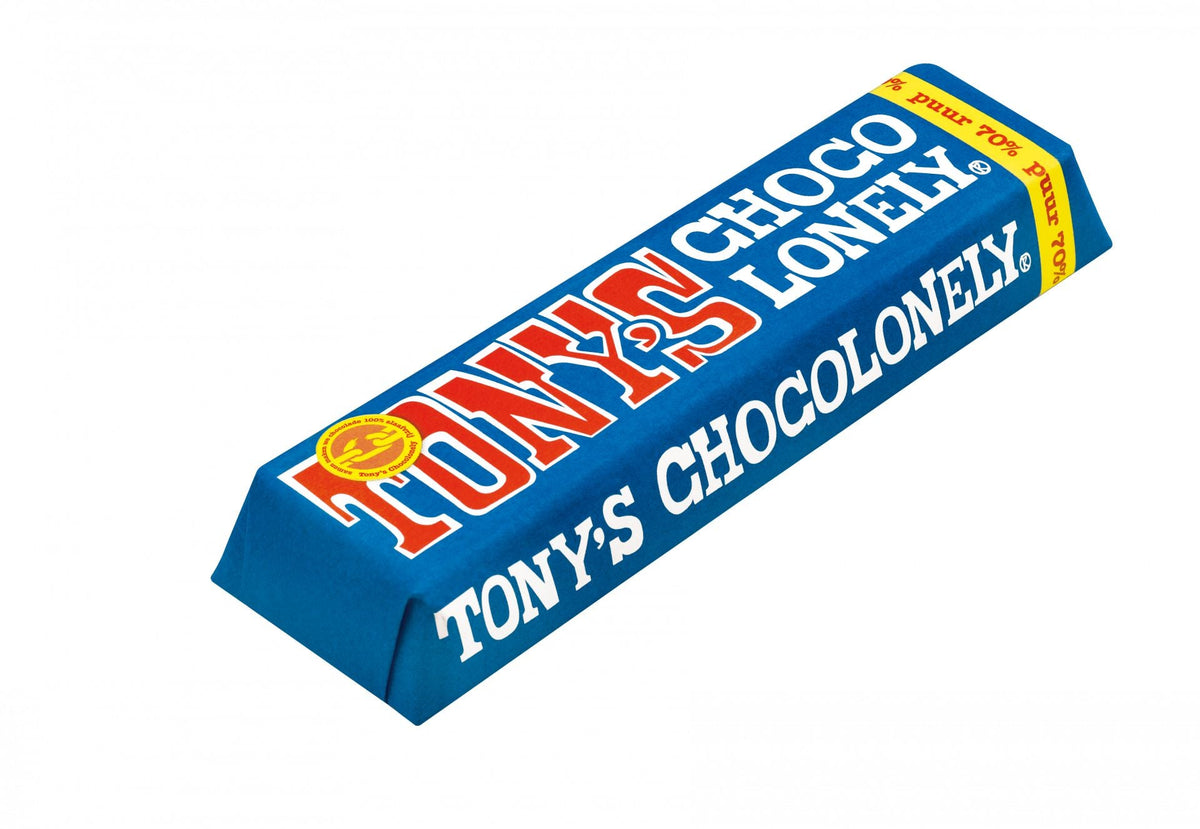 Tonys Chocolonely - Dark Chocolate Bar 50G 