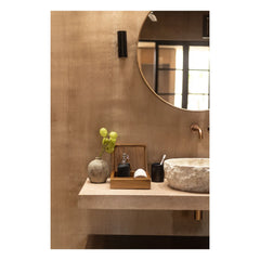 Woodmata - Terracotta Toothbrush Holder | Black