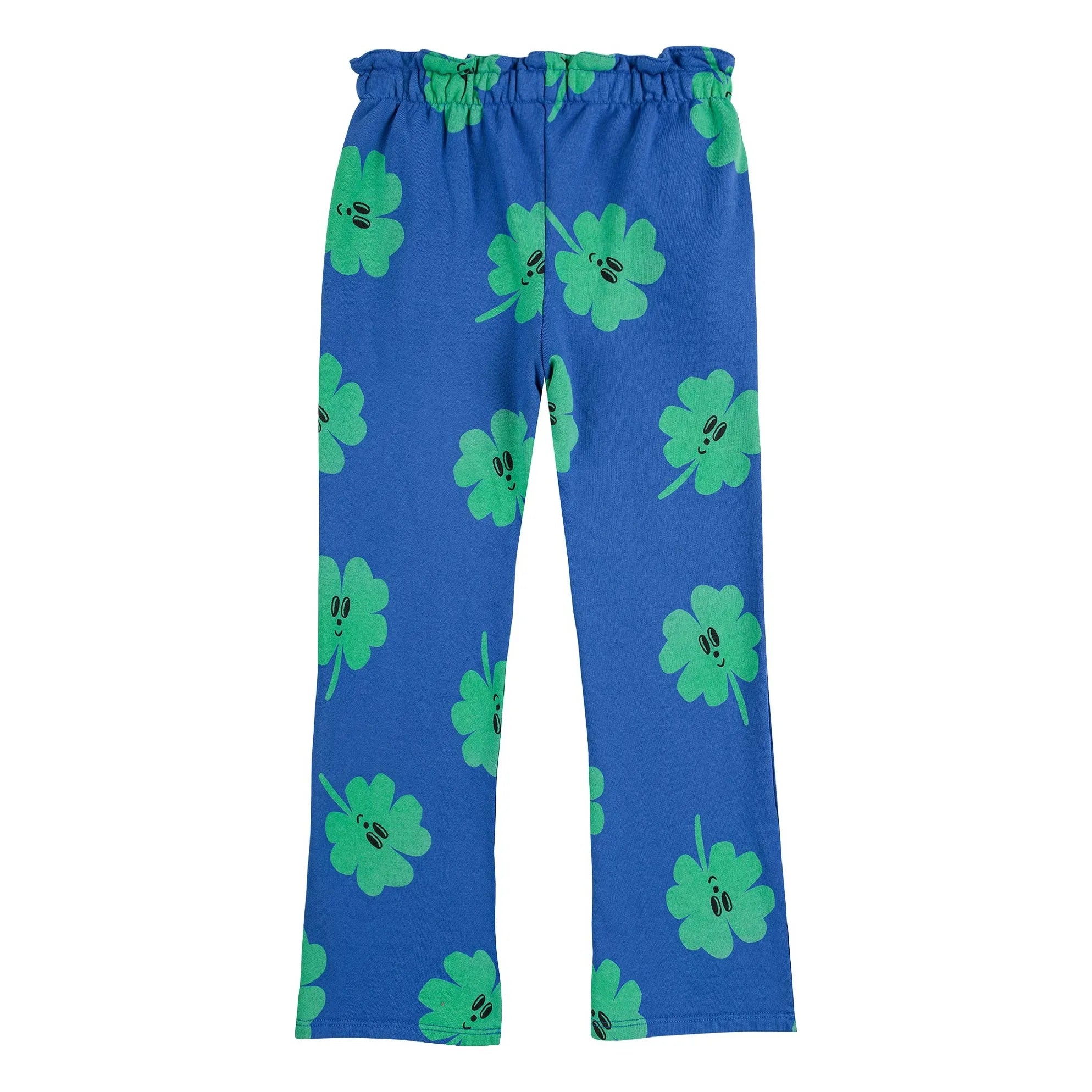 Bobo Choses - Trèfles Organic Cotton Jogger | Blue