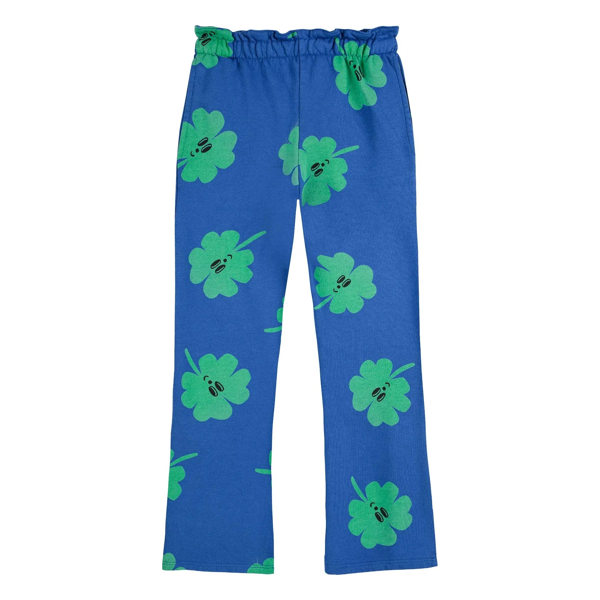 Bobo Choses - Trèfles Organic Cotton Jogger | Blue