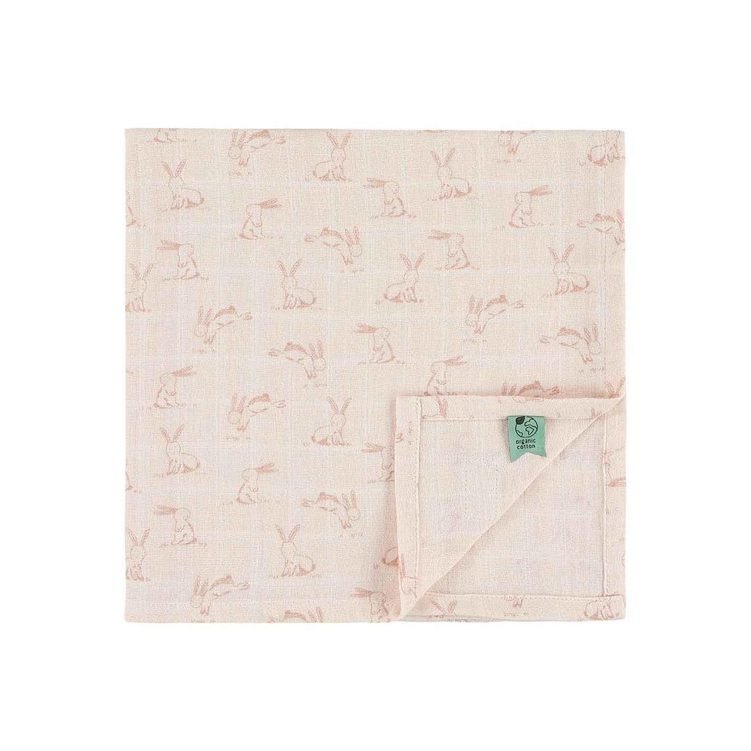 Trixie Muslin Cloths 3 Pack Mix - Rosy Rabbit-Muslin Squares-Rosy Rabbit-55x55cm | Natural Baby Shower