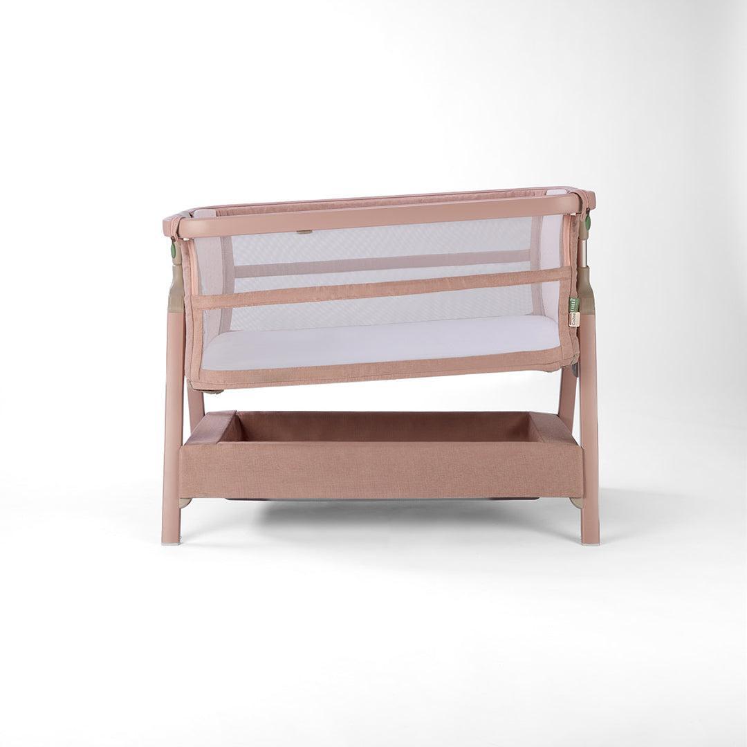 Tutti Bambini Cozee Zen Bedside Crib - Blush-Cribs-Blush- | Natural Baby Shower