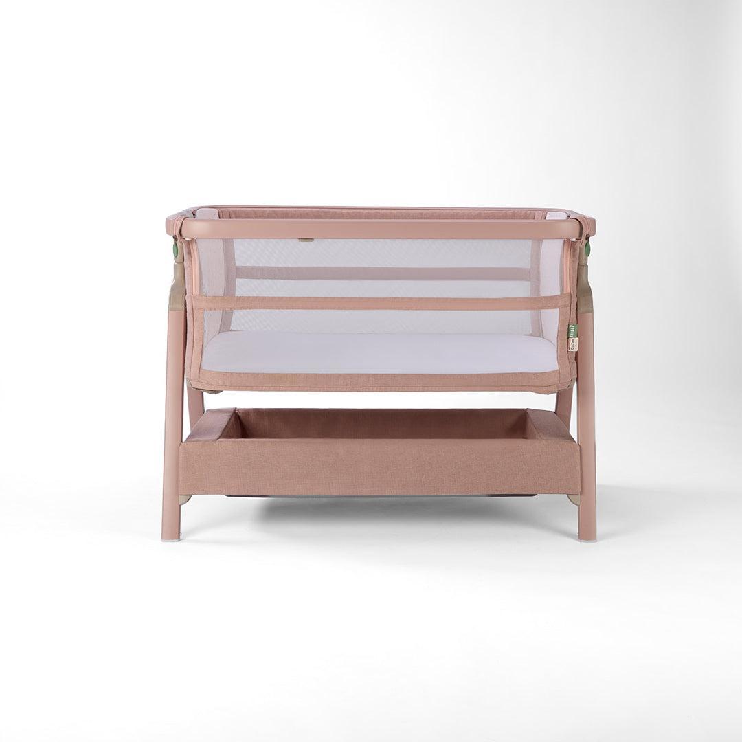 Tutti Bambini Cozee Zen Bedside Crib - Blush-Cribs-Blush- | Natural Baby Shower