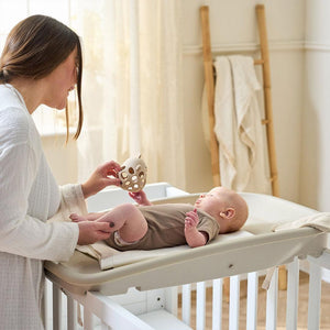 Tutti Bambini Cushi Baby Changing Mat - Mushroom-Changing Mats-Mushroom- | Natural Baby Shower