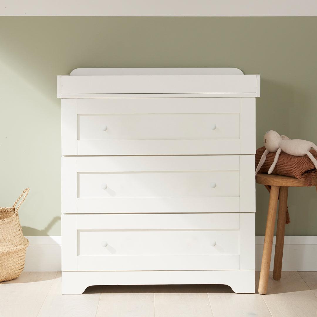 Tutti Bambini Rio Chest Changer - White-Chests-White- | Natural Baby Shower