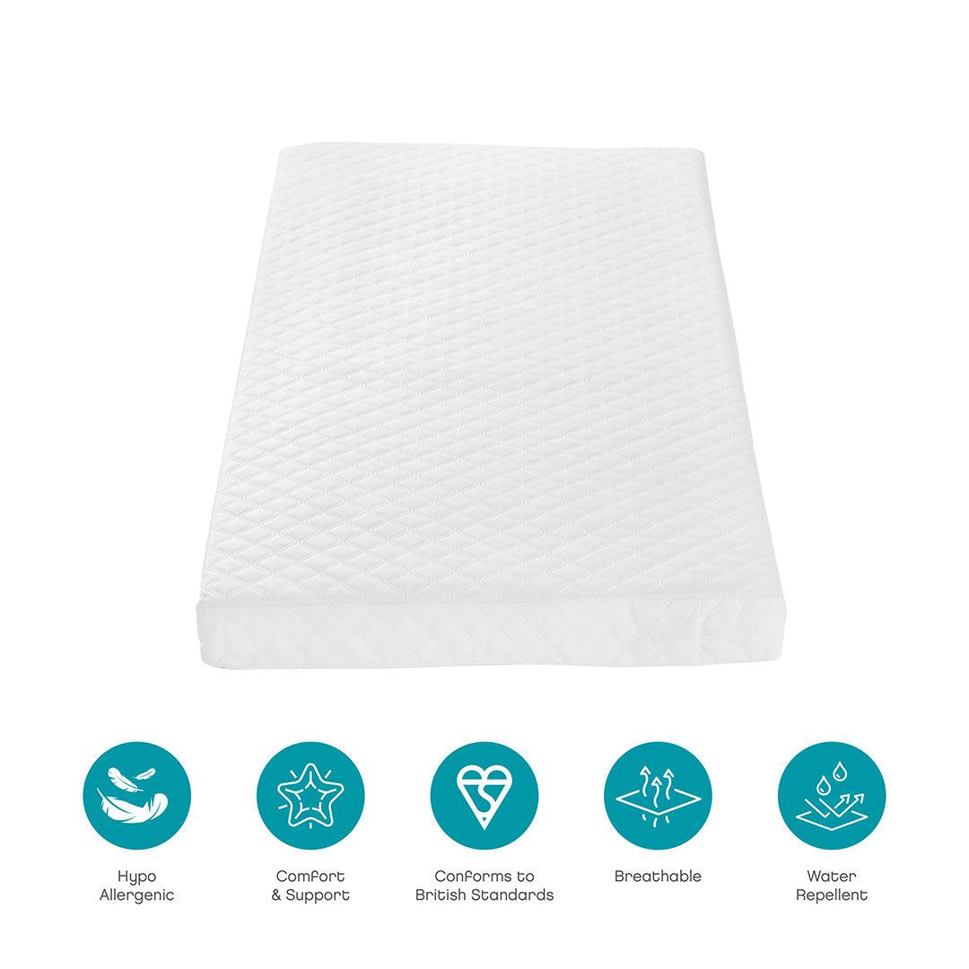 Tutti Bambini Sprung Cot Bed Mattress-Mattresses-140x70cm- | Natural Baby Shower