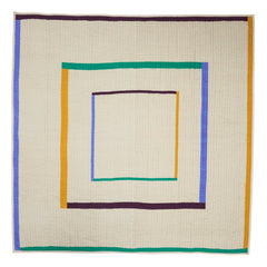 Hübsch - Twist Cotton Throw | Sand