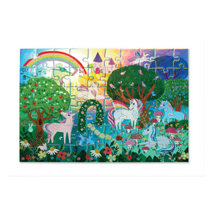 Crocodile Creek - Unicorn Holographic Puzzle - 24 Pieces