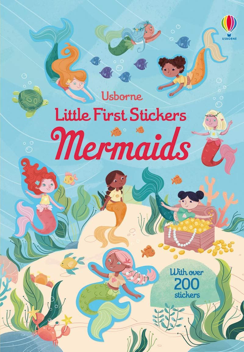 Usborne - Little First Stickers Mermaids