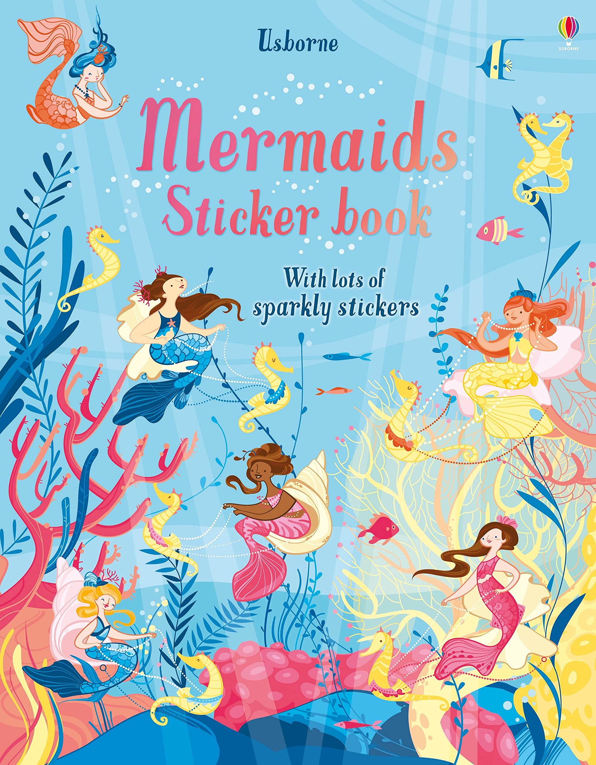 Usborne - Mermaids Sticker and Story Book