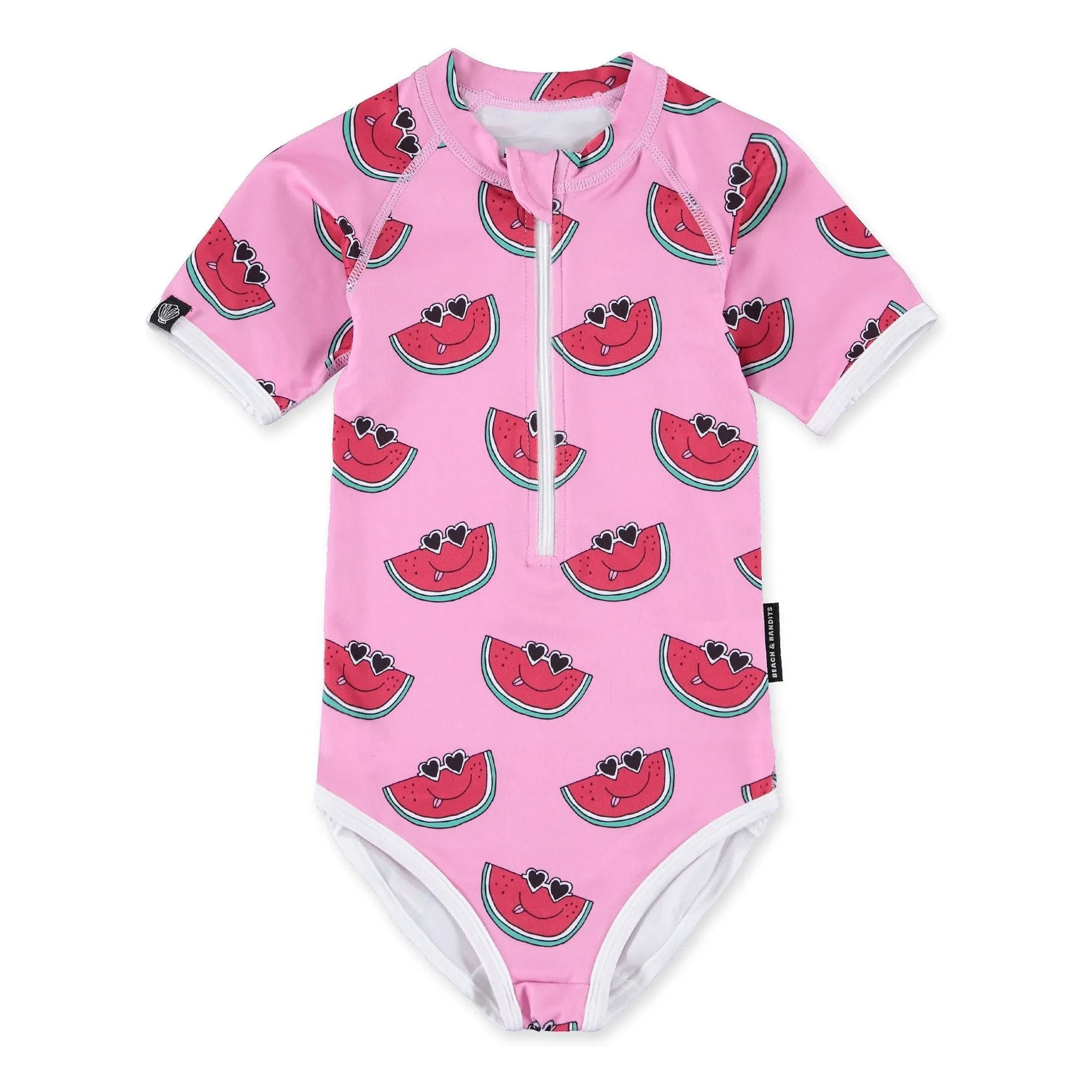 Beach & Bandits - UV Protective Swimsuit Chunk A Licious Made from Recycled Fibers | Pink
