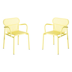 Petite Friture - Armchair for Weekend - Set of 2 | Yellow