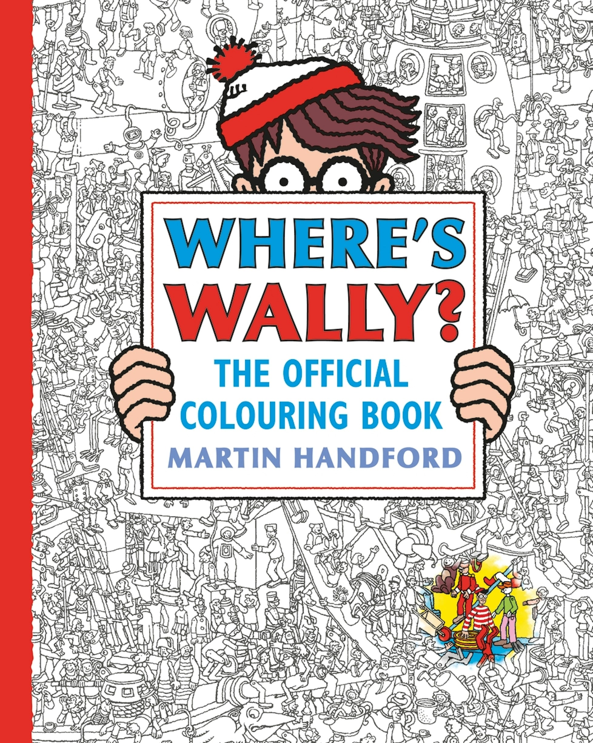 Where's Wally? The Official Coloring Book