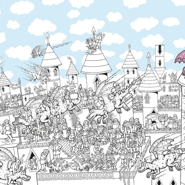 Where's Wally? The Official Coloring Book