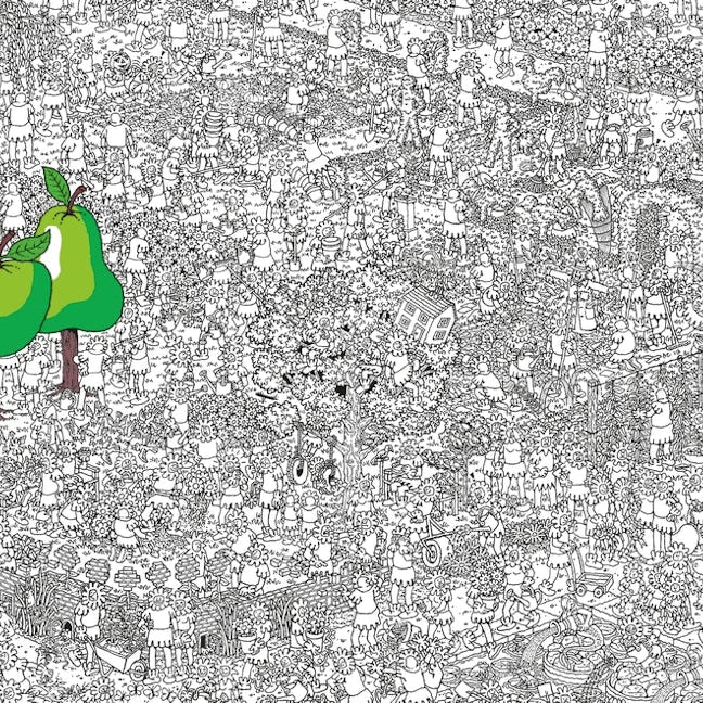 Where's Wally? The Official Coloring Book