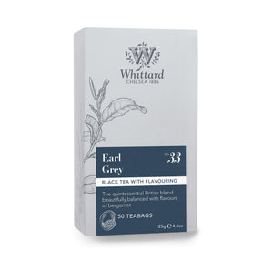 Whittard Chelsea - Earl Grey 50 Traditional Original English Tea