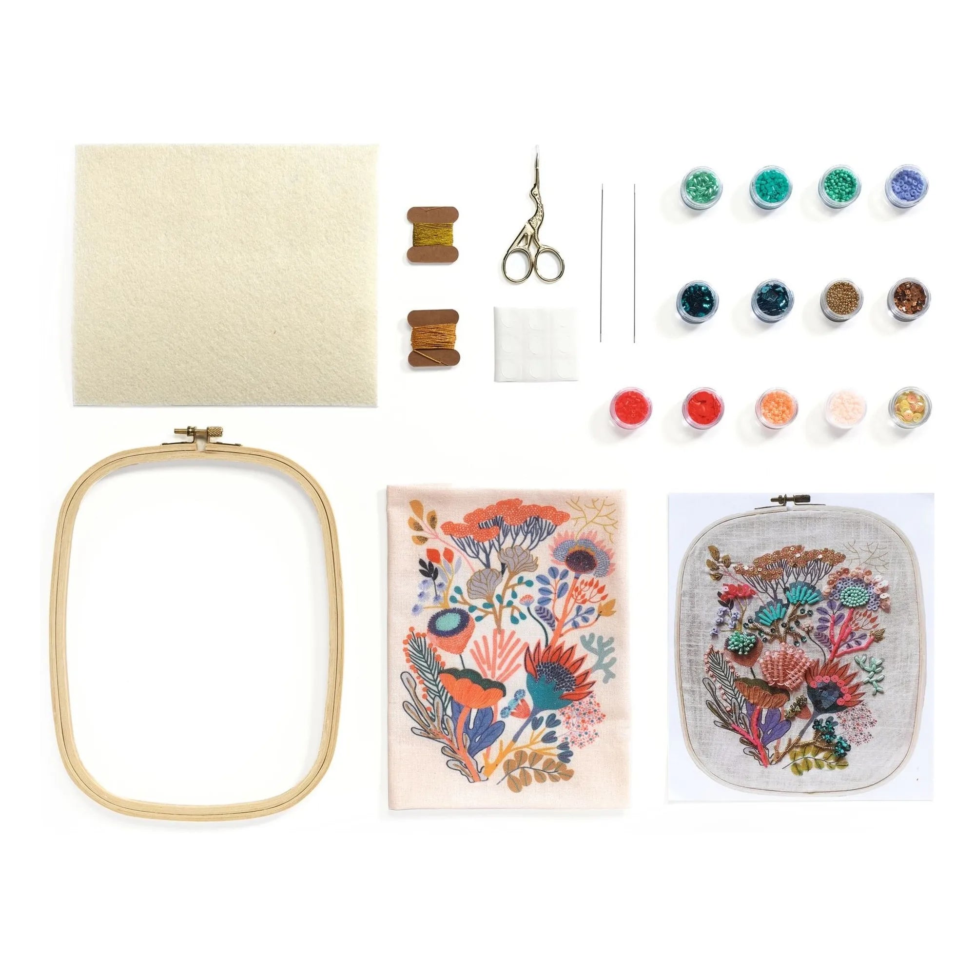Djeco - Workshop 58 - Bead Embroidery
