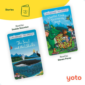 Yoto Card Multipack - The Gruffalo + Friends Collection-Audio Player Cards + Characters- | Natural Baby Shower