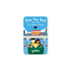 Yoto - Row, Row, Row Your Boat + Other Preschool Songs English Audio Card