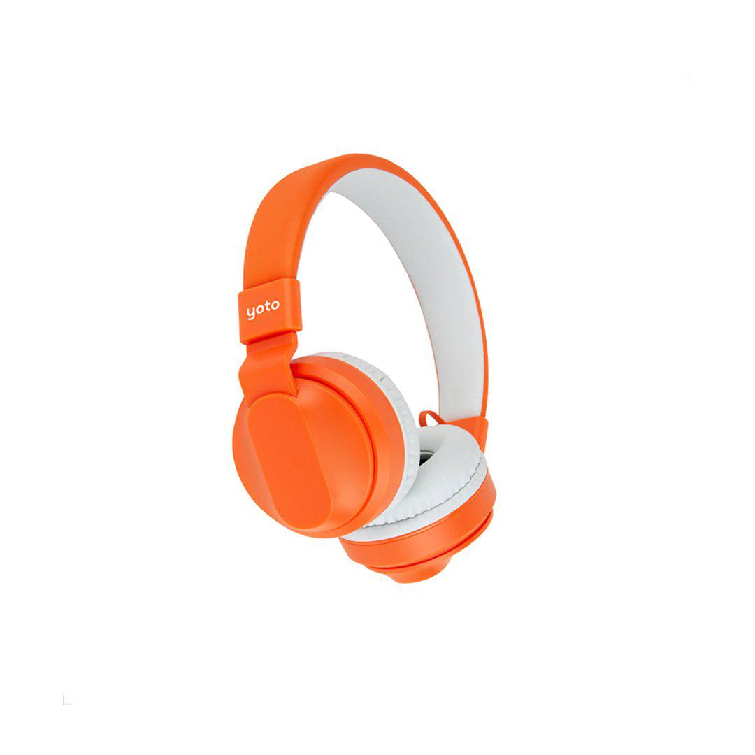 Yoto - Orange Wired Over-Ear Kids Headphones