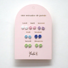 Yuko B. - Kids 7 Pairs Nickel-Free Earrings