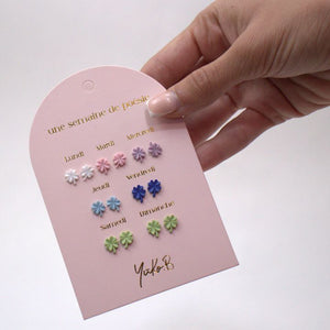 Yuko B. - Kids 7 Pairs Nickel-Free Earrings