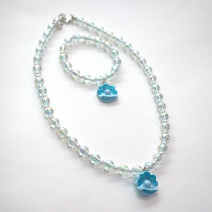 Yuko B. - Kids Zoa Tresor Blue Necklace and Bracelet Set