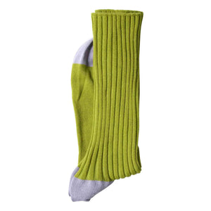La cerise sur le gâteau - Yvette Socks | Pistachio Green